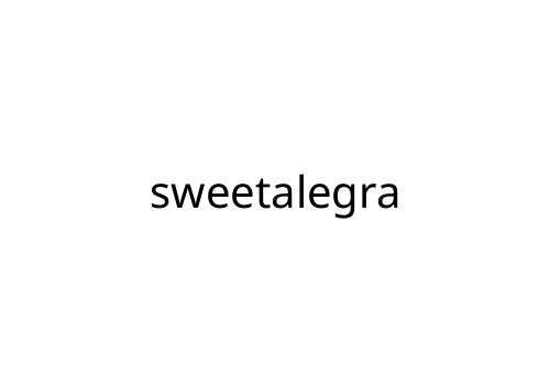 sweetalegra