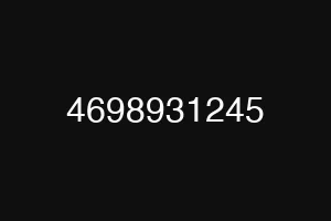 4698931245