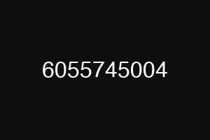 6055745004