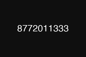 8772011333